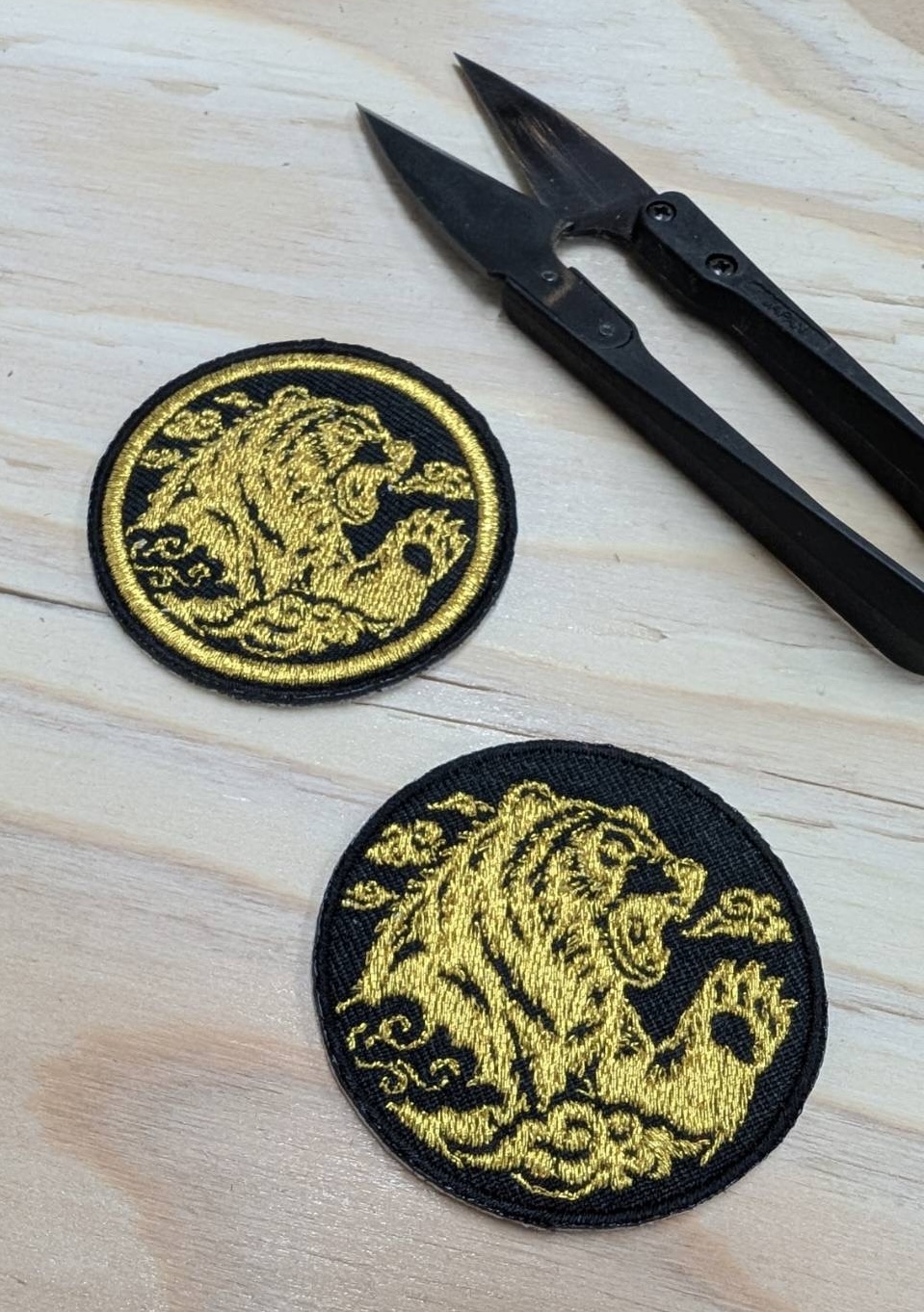 刺繍キーホルダーの画像